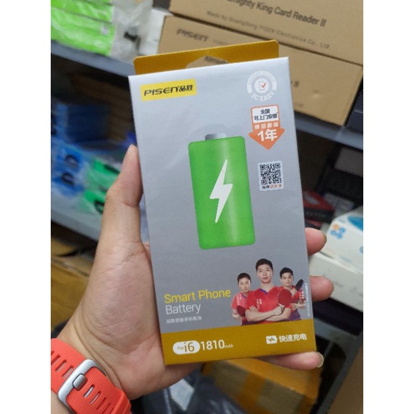 Pin i 6 Pisen dung lượng 1810mAh chính hãng