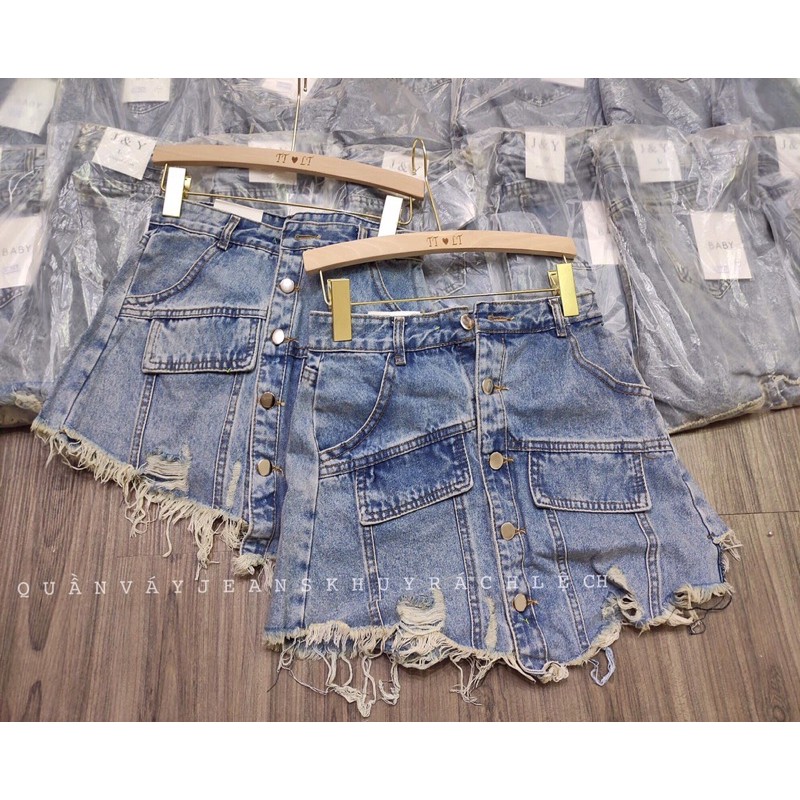 🧚‍♀️QUẦN GIẢ CHÂN VÁY JEANS