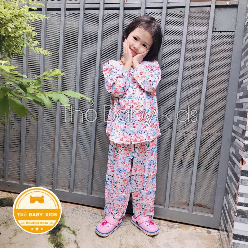 Bộ lanh/tole bé gái tiểu thư shop thỏ baby kids