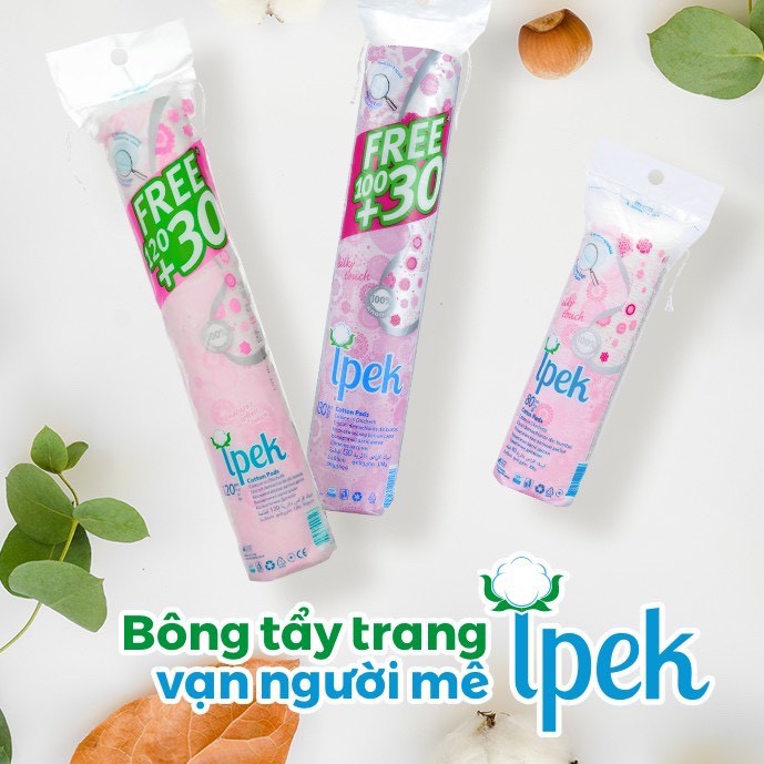 Bông Tẩy Trang Ipek Klasik Cotton Pads ( 80 miếng - 150 miếng) CHÍNH HÃNG