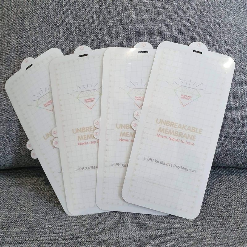 Dán Dẻo PPF Mặt Trước Trong Suốt Dành Cho Iphone 12Mini/12/12Pro/12ProMax - Chống Trầy - Loại Tốt