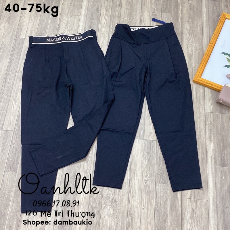 Quần bầu baggy - Quần bầu ống rộng (40-70kg)