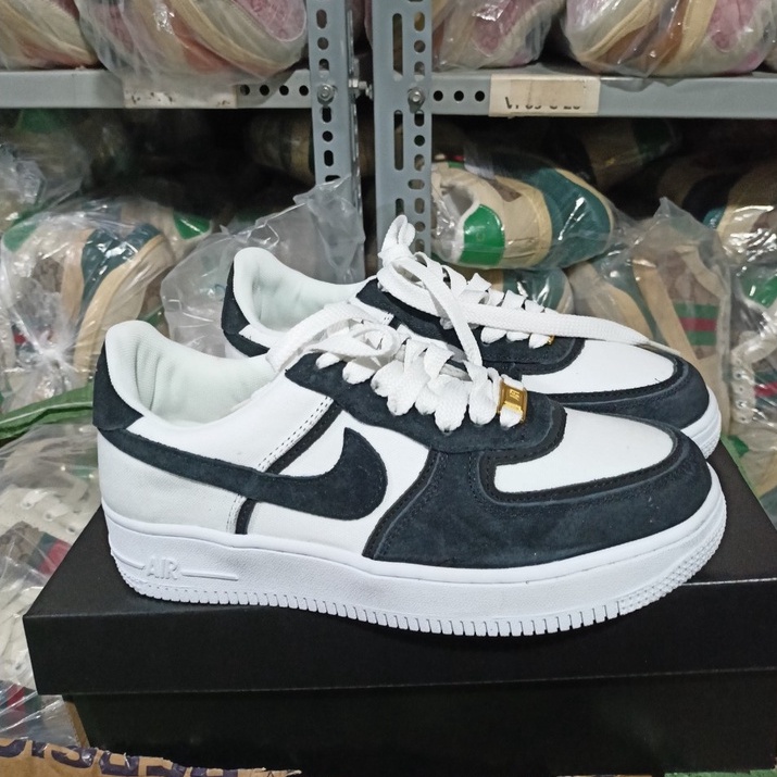 Giày Thể Thao Nam Nữ, Giày_Nike Trắng xám lông chuột Air Force 1 Hàng Đẹp Full Box Bill hót nhất 2022 giày à1
