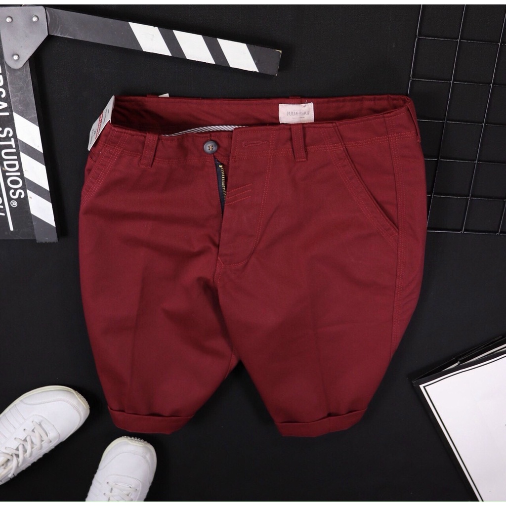 Quần Short Kaki Nam Pull & Bear