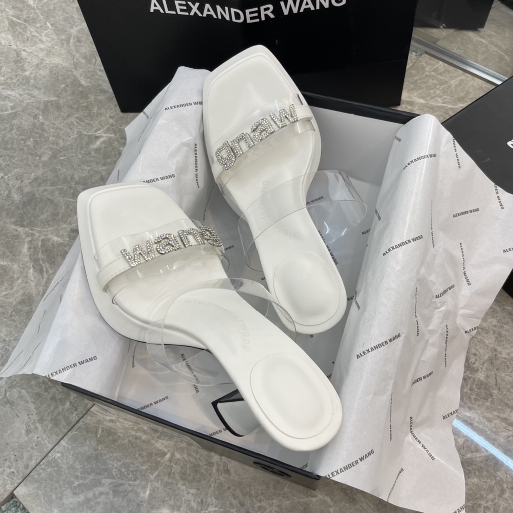 Giày Cao Gót jessie Bằng Nhựa pvc Trong Suốt Không Có Hộp Dành Cho Nữ