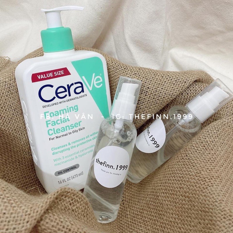 Sữa rửa mặt cho da dầu mụn, nhạy cảm CERAVE [ BẢN PHÁP ]