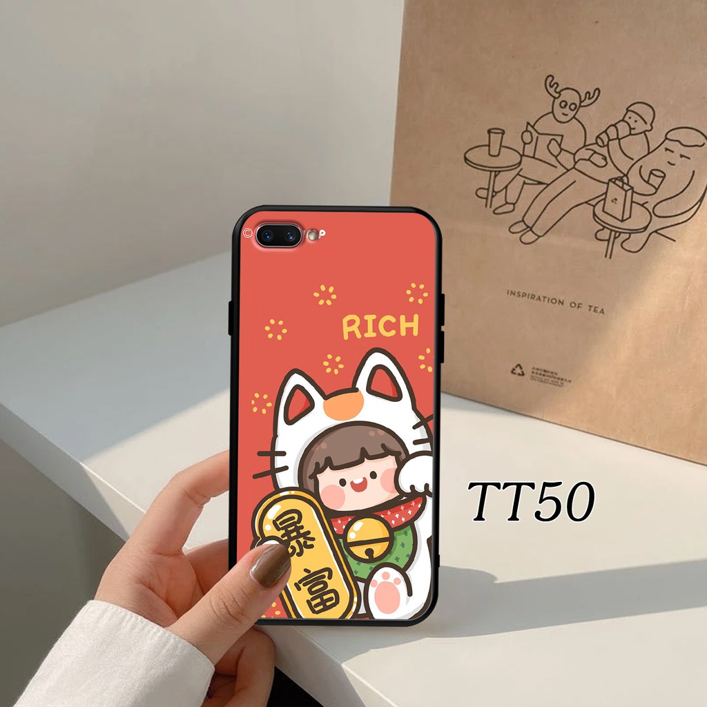 [Mới] Ốp lưng Oppo A3s -Oppo A1k - Realme C1 - Realme C2 in hình Bò sữa, da beo chống bám bẩn, chống mồ hôi siêu đẹp.