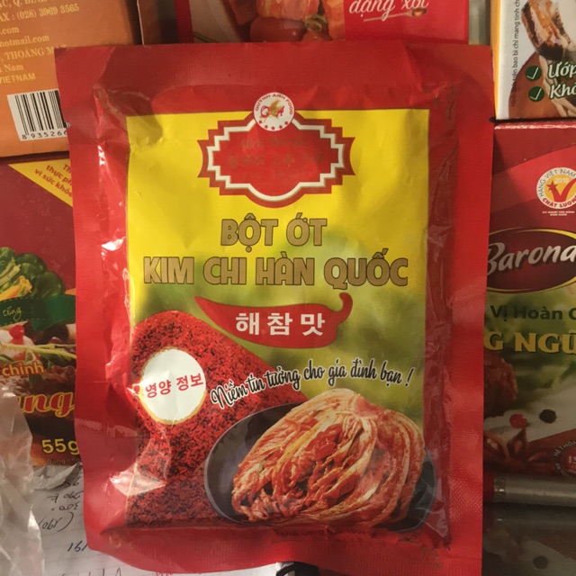 Bột ớt kimchi Hàn Quốc 100g