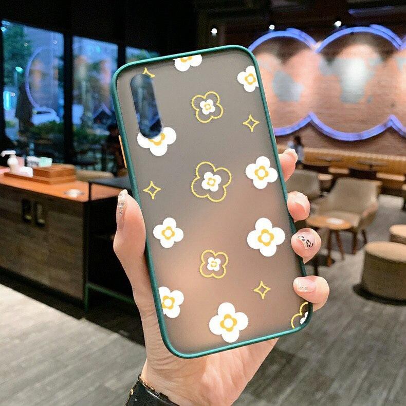 Ốp lưng hoa nhám Vivo Y50,Y11,Y12,Y15,Y17,Y19,Y91c,Y91,Y93