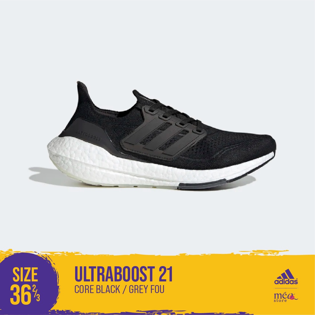 Giày adidas RUNNING Nữ UltraBoost 21 Màu đen SIZE 36 2/3