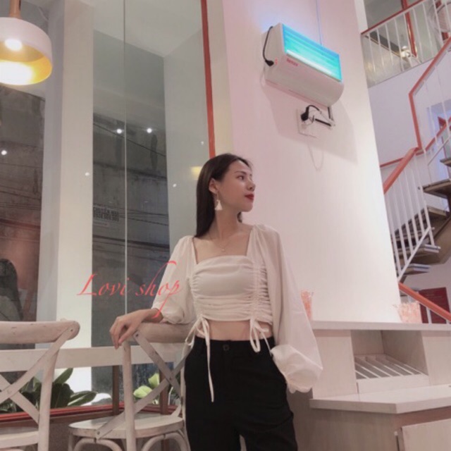 LOVI SHOP- Áo rút dây 5 màu