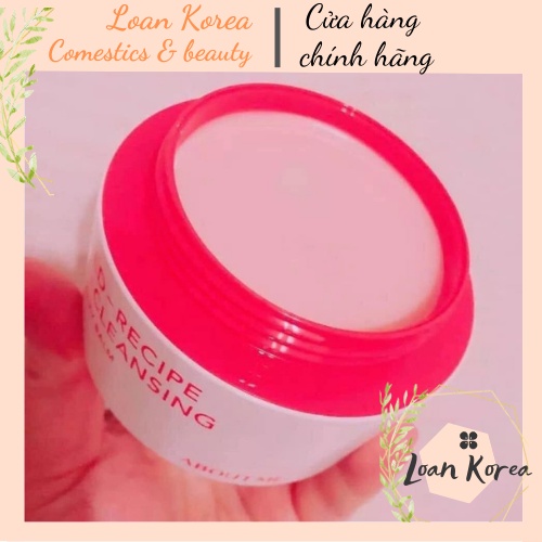 Sáp Tẩy Trang Dạng Sữa About Me Red Recipe Cleansing Milky Balm