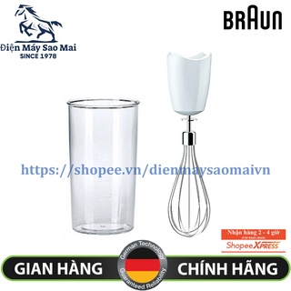 Phụ kiện máy xay Braun MQ5035 - Dụng cụ đánh trứng kem dùng được MQ5000 MQ5045 MQ3035
