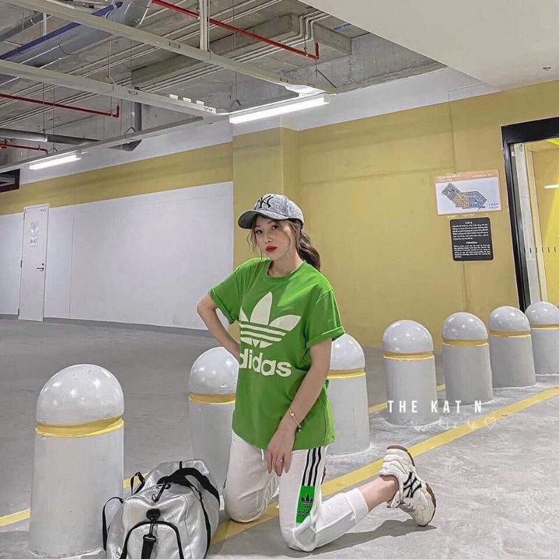 Bộ đồ nữ áo cộc quần dài Azidas chất đệp ZuLyshop | BigBuy360 - bigbuy360.vn