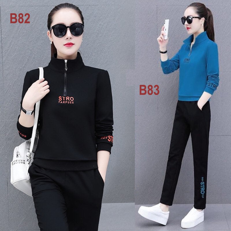 Bộ đồ thể thao nữ chất thun Umi cao cấp,phong cách trẻ trung, năng động