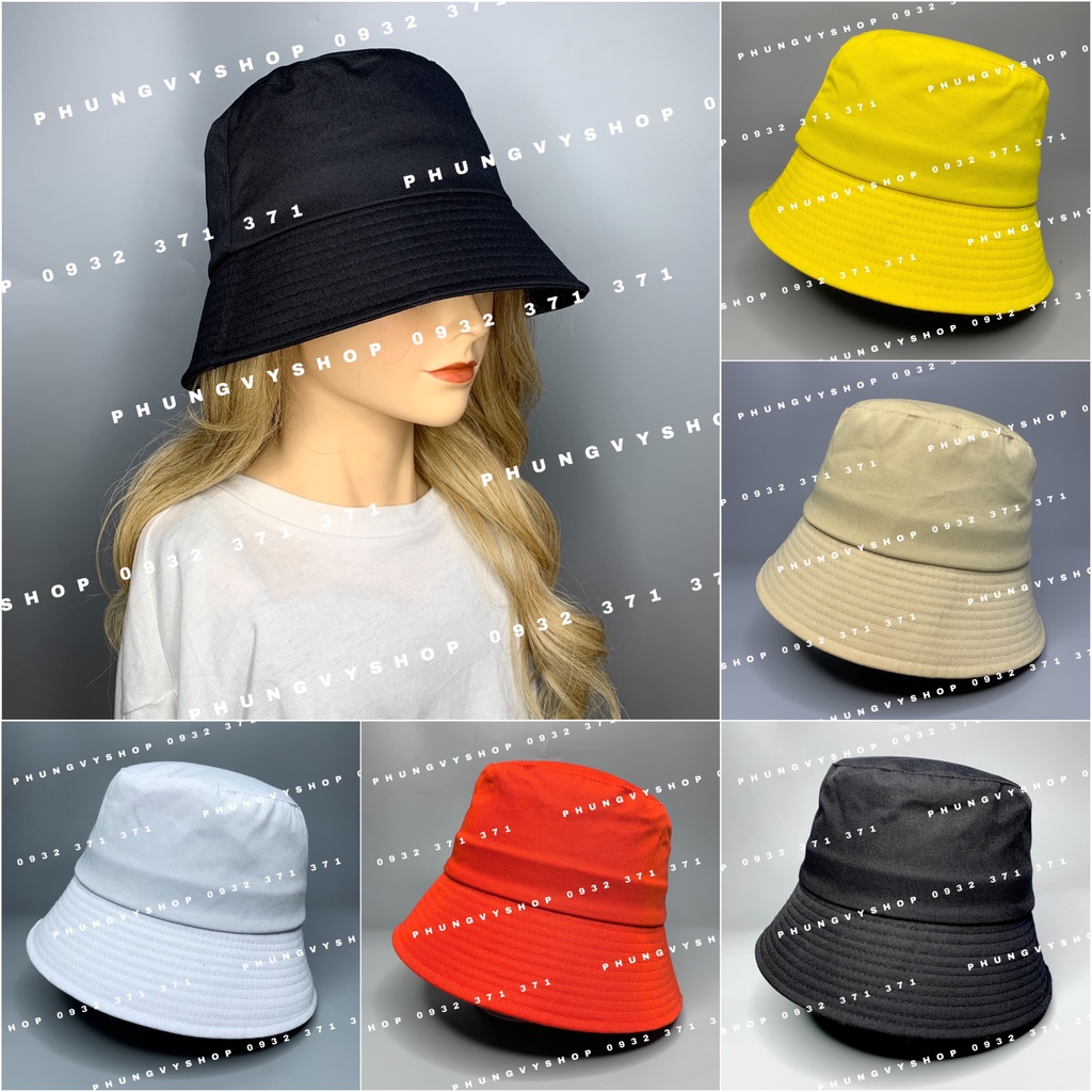 Mũ CỤP THẾ HỆ MỚI cực hot unisex nam nữ- LOẠI VÀNH VỪA PHẢI KHÔNG QUÁ SỤP  - nón sụp bucket tai bèo