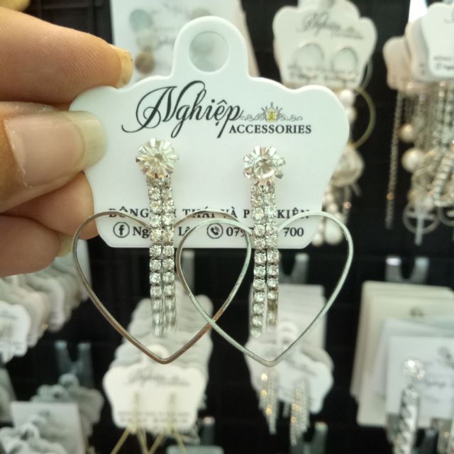 Sỉ bông tai thái 100 đôi ôm lô