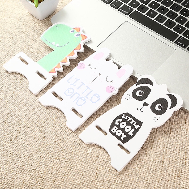 Giá Để Điện Thoại Kệ Đỡ Ảnh Bằng Gỗ Hình Dễ Thương