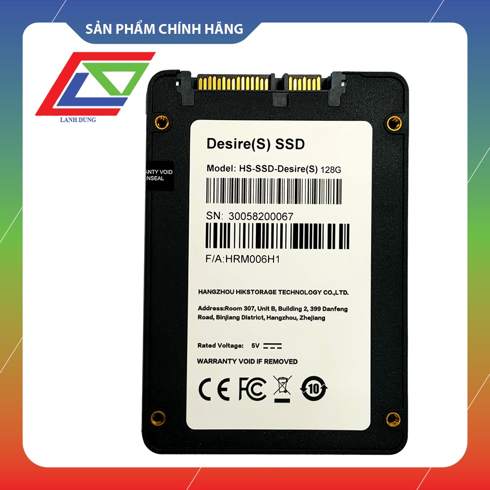 Ổ cứng SSD Hikvision HS-SSD-Desire 128G - Hàng chính hãng BH36 tháng