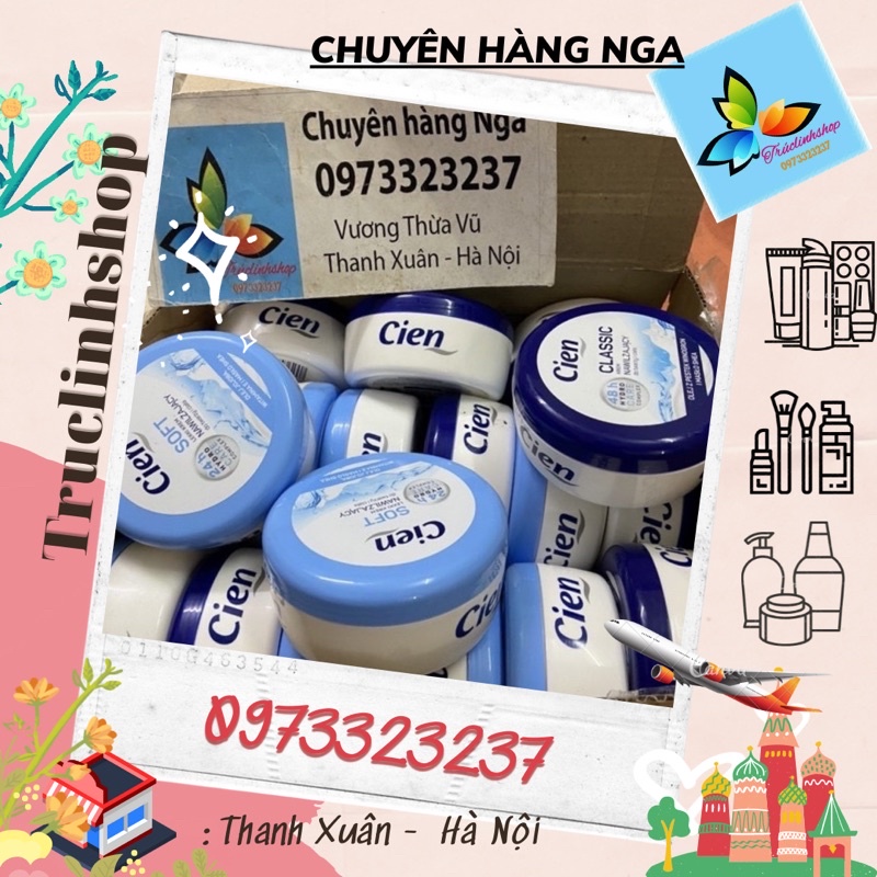 Kem dưỡng chống nẻ cien soft 24h và 48h classic 250ml