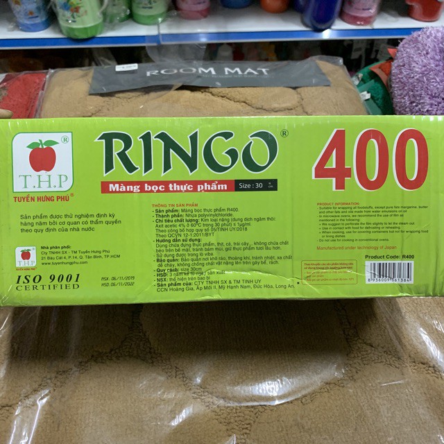 Màng bọc thực phẩm RINGO R400  size 30cm