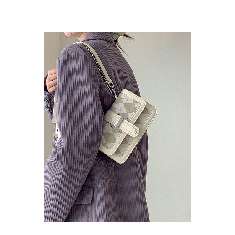 Túi xách da vải trắng - Mẫu túi siêu hot