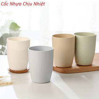 Cốc Nhựa Chịu Nhiệt Màu Sắc Cực Xinh (Ngẫu Nhiên)