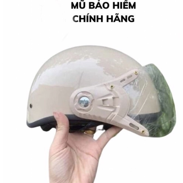 Mũ bảo hiểm có kính. Mũ bảo hiểm honda nửa đầu chính hãng
