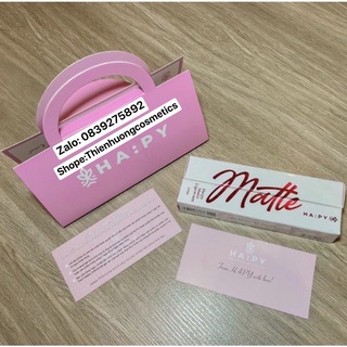 { MUA 1 TẶNG 1 } Son Kem Lì Happy Matte Lipcream Minigarden
