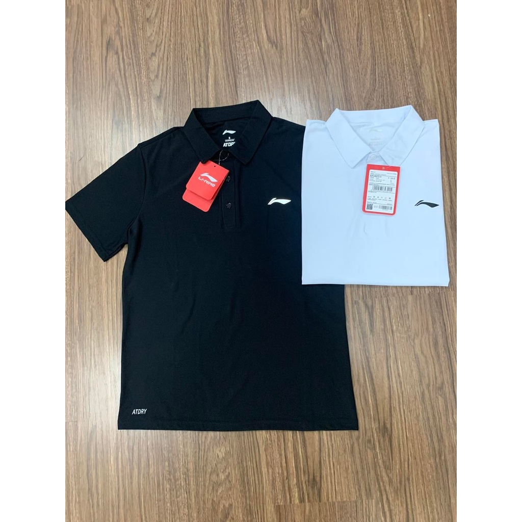 Áo thun cộc tay, áo polo nam cao cấp chính hãng li-ning
