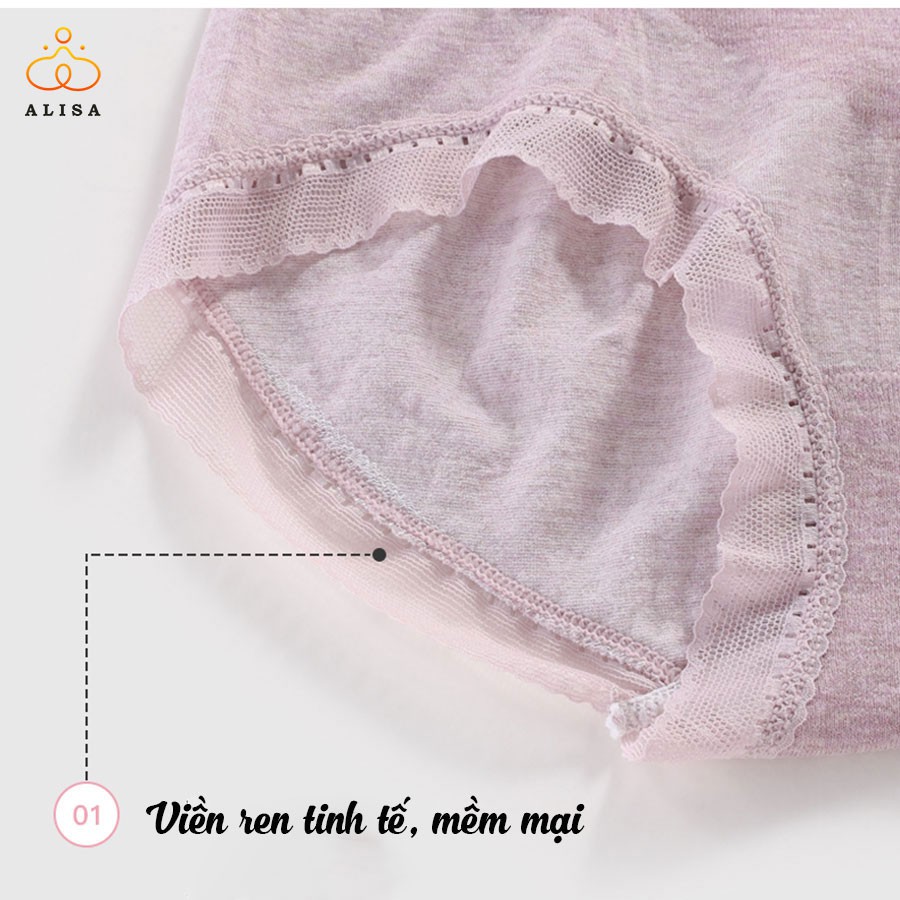Quần lót nữ Cotton Cạp Cao Gen bụng, giấu mỡ bụng Cực Tốt | BigBuy360 - bigbuy360.vn