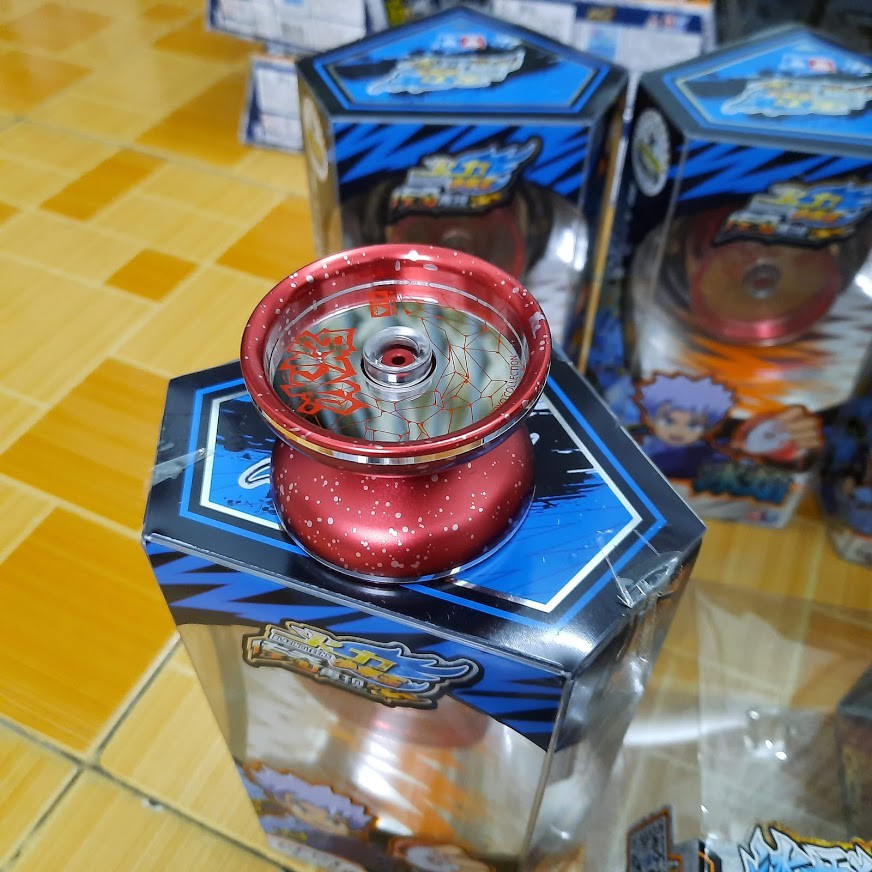 Con quay Yoyo bằng kim loại cao cấp Xích Hỏa Cuồng Long DS676101 đồ chơi trẻ em