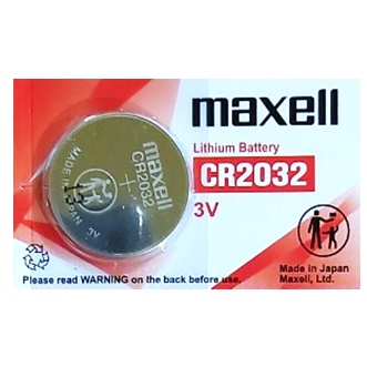 Pin chính hãng Maxell CR2032 / CR2025 / CR2016Lithium 3V - Made In Japan dành cho đồng hồ, smartkey, thiết bị điện tử...