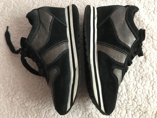 Giày thể thao da thật sz36 2hand