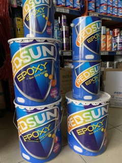 Sơn EPOXY REDSUN 2 thành phần.