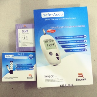 Máy đo đường huyết Safe - Accu