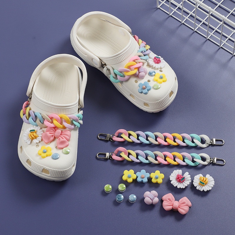 Set 13 Khóa Dây Giày Thời Trang Nữ