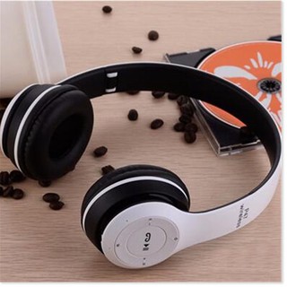 Tai nghe Bluetooth chụp tai P47 có khe cắm thẻ nhớ Bảo Hành 3 Tháng