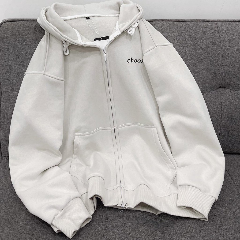 Áo KHOÁC Hoodie CHOOSE Ulzzang Unisex ( 4 MÀU) FAMMILYSHOP