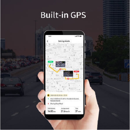 Camera hành trình Qihoo 360 G500H GPS Hiện tốc độ 2K  Bản quốc tế - Bảo hành chính hãng