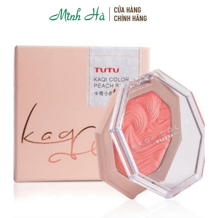 Phấn má Tutu Kaqi Color Peach Blush