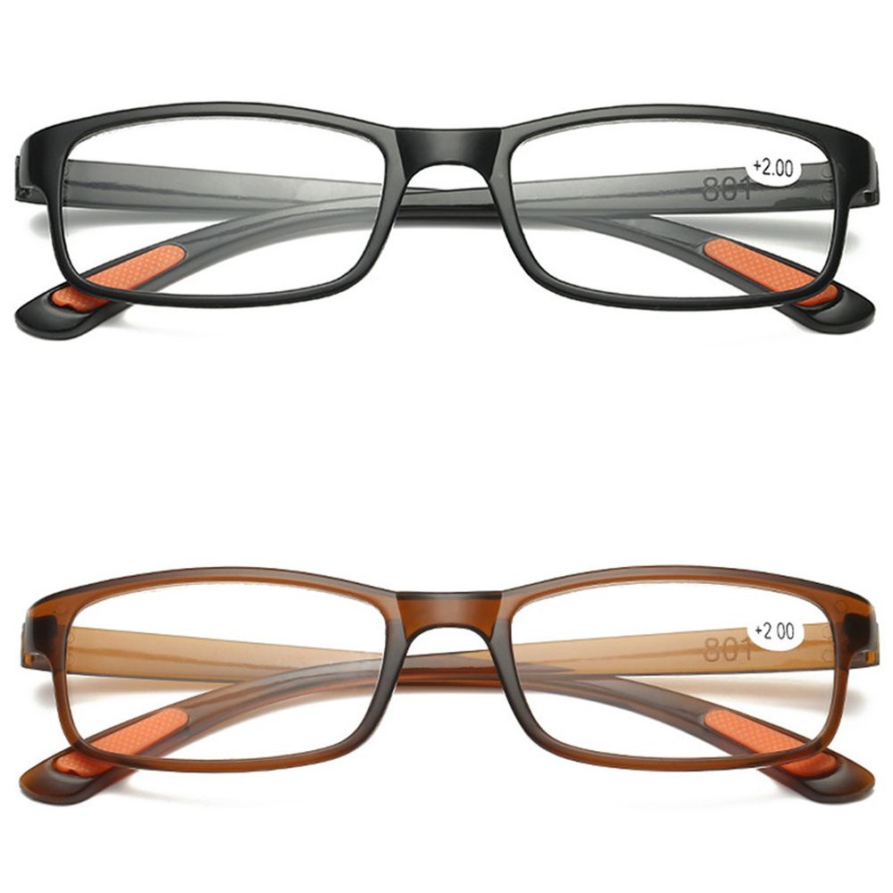 Mắt Kính Đọc Sách Gọng Siêu Nhẹ Linh Hoạt Phong Cách Cổ Điển Nhiều Màu Sắc Thời Trang