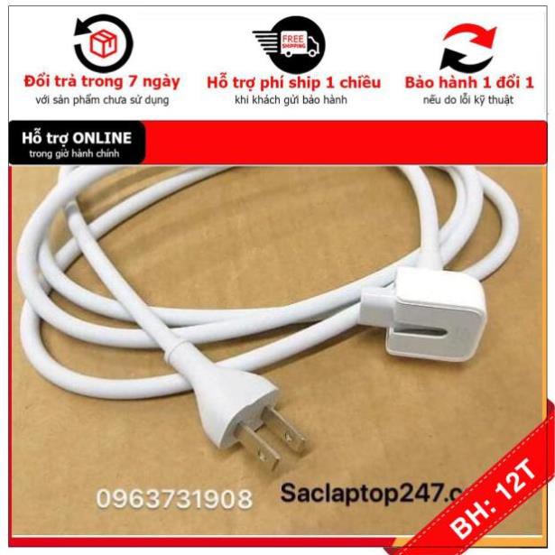 [BH12TH] 🎁 Dây nguồn nối dài sạc macbook pro - macbook Air chính hãng