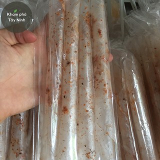 (1 xâu 10 bịch, 1 bịch có 4-5 ống bánh tráng) - ăn chay được - Bánh tráng ống cuộn muối Tây Ninh chánh gốc Trảng Bàng