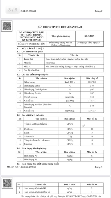 1Lit - Dầu hướng dương Nga - đủ giấy tờ công bố - Dầu hương dương nguyên chất 100%