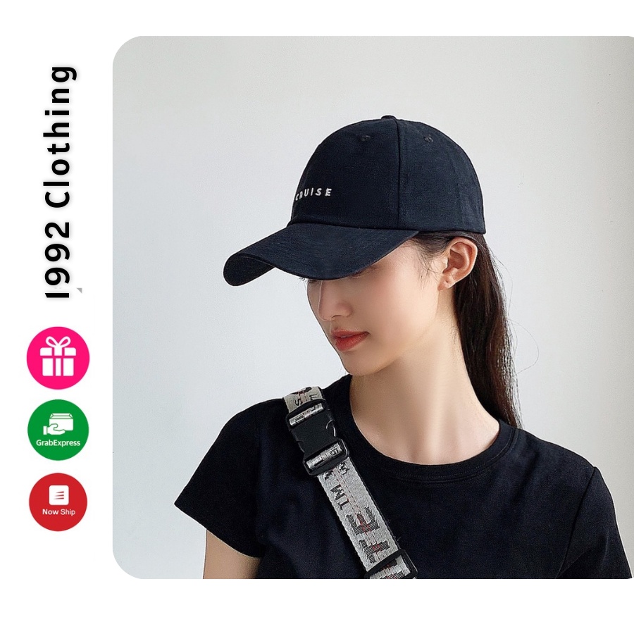 Mũ lưỡi trai ❤️ Nón kết thêu chữ CRUISE phong cách Ulzzang form unisex nam nữ 1992 Clothing mã NK19.