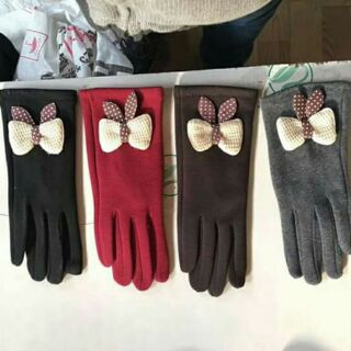Găng tay nỉ nữ cảm ứng