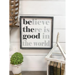 Be The Good tranh chữ handmade treo tường trang trí decor Vintage