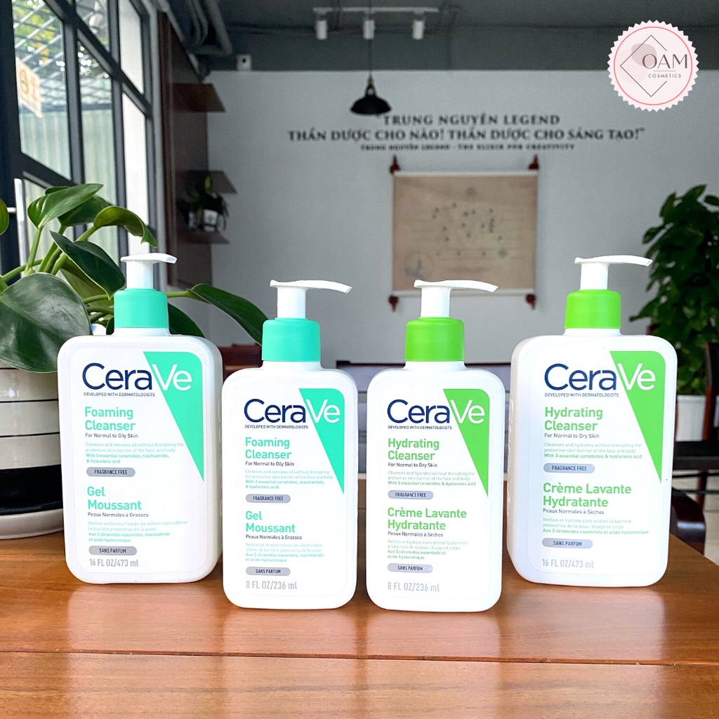 Sữa rửa mặt Cerave dịu nhẹ 473ml