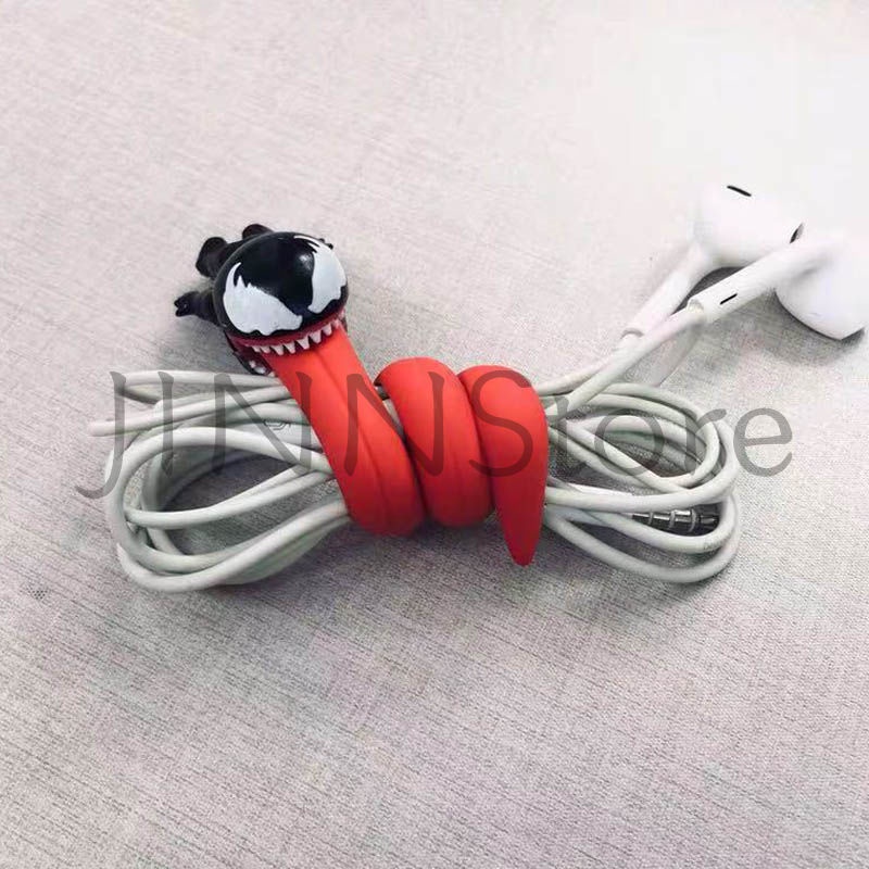 Phụ kiện quấn dây cáp dữ liệu hình Marvel Venom độc đáo